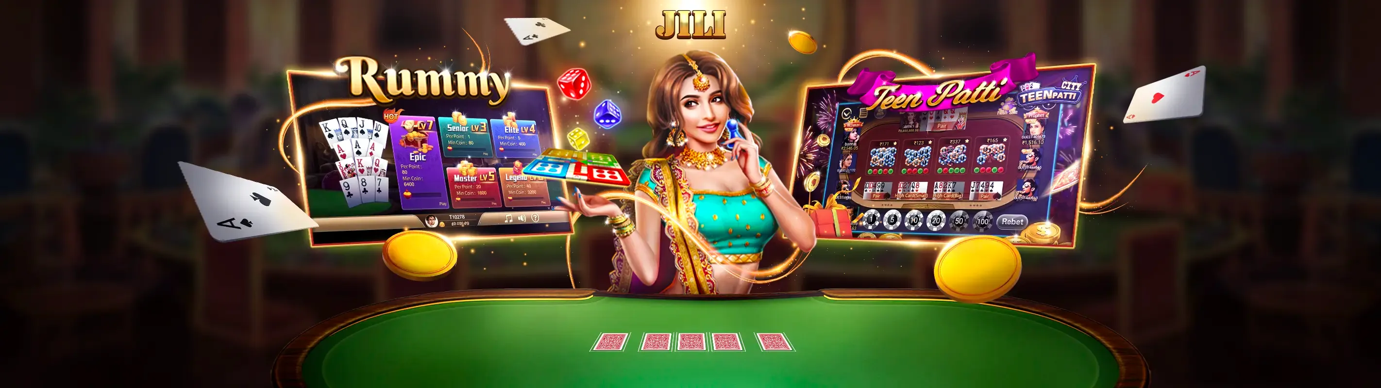 Hình ảnh chính Nổ Hũ DG88 với các máy đánh bạc sáng lấp lánh và biểu tượng jackpot vàng.